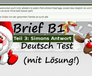 Brief Schreiben B1 Archive German Deutschcom