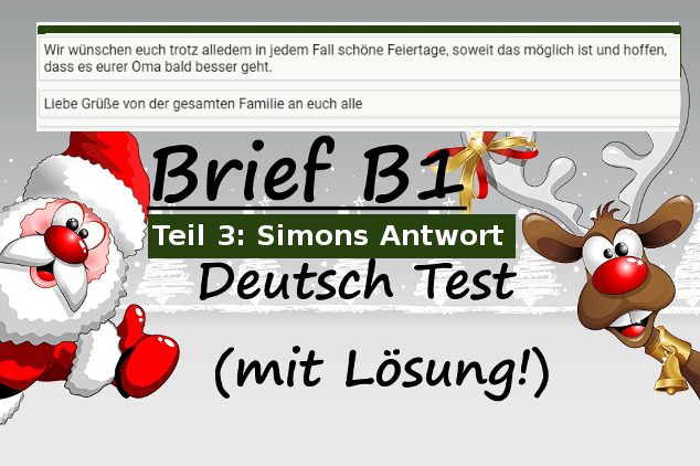 Wie Schreibe Ich Eine Einladung Deutscher Brief Test B1