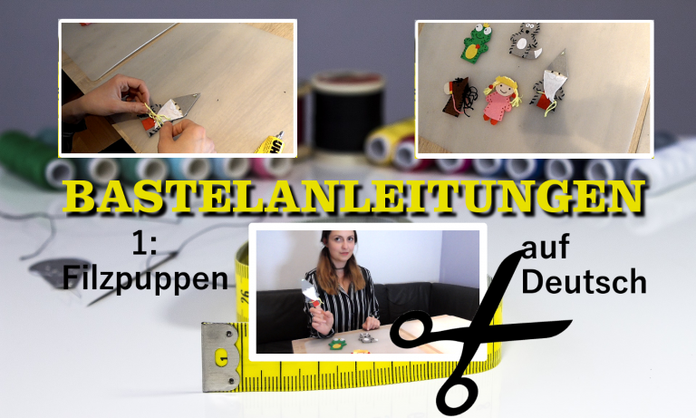 Mein Hobby ist Basteln – sich vorstellen auf Deutsch für Prüfung A1 / A2 / B1 und privat