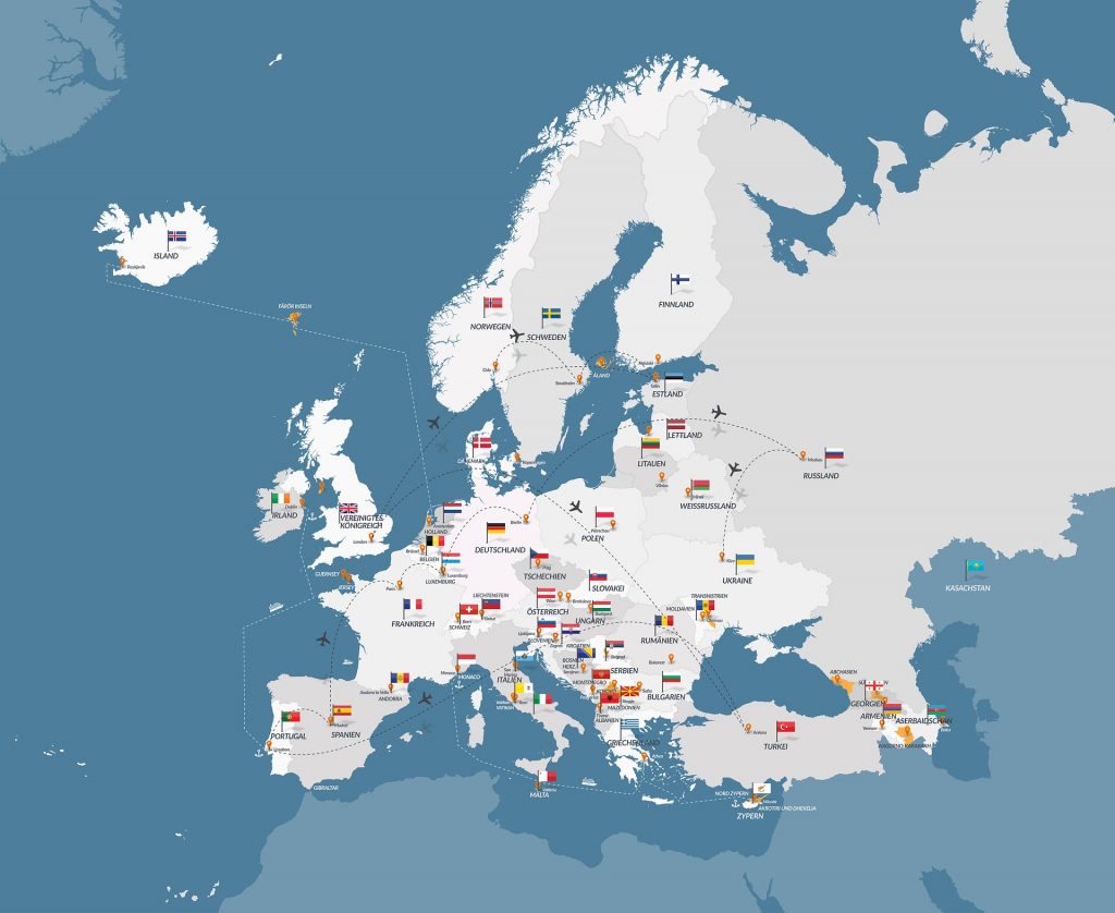Wo spricht man Deutsch? Deutsche Bundesländer und österreichische Bundesländer