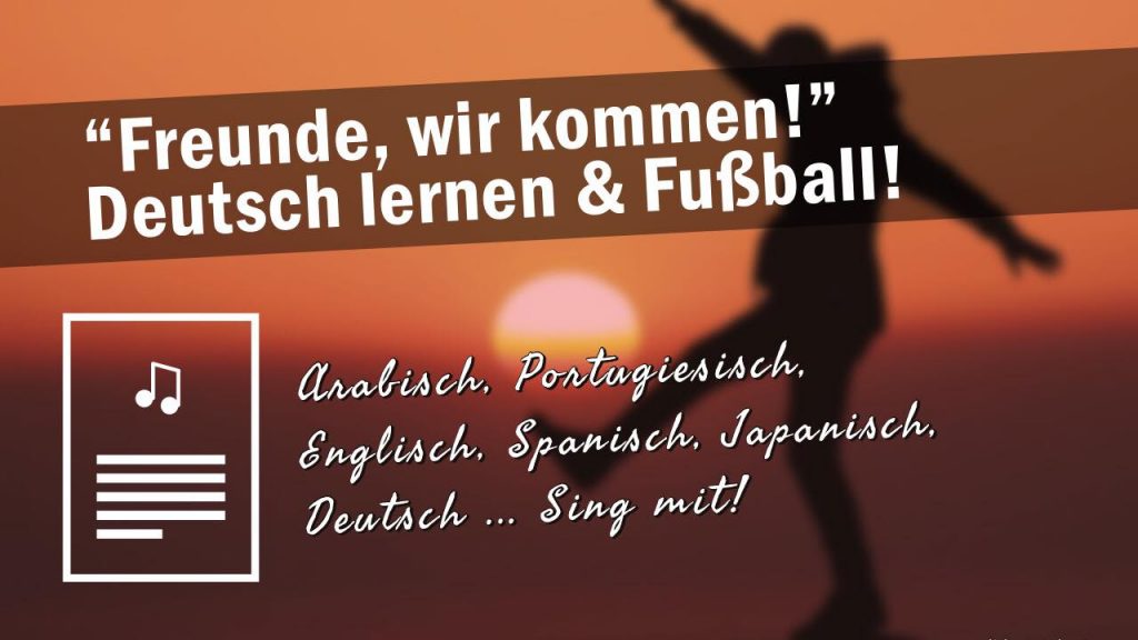 deutsch lernen und fussball
