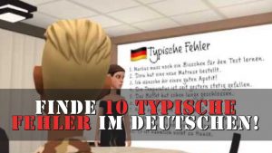 finde 10 fehler - deutsch