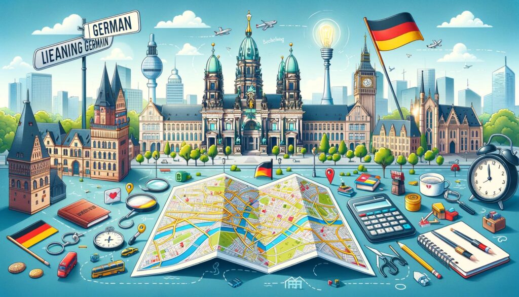Deutsch A1/9: „Entdeckungsreise: Durch die Stadt auf Deutsch“