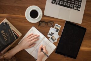Photo German letter writing