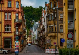 Photo german street sign
